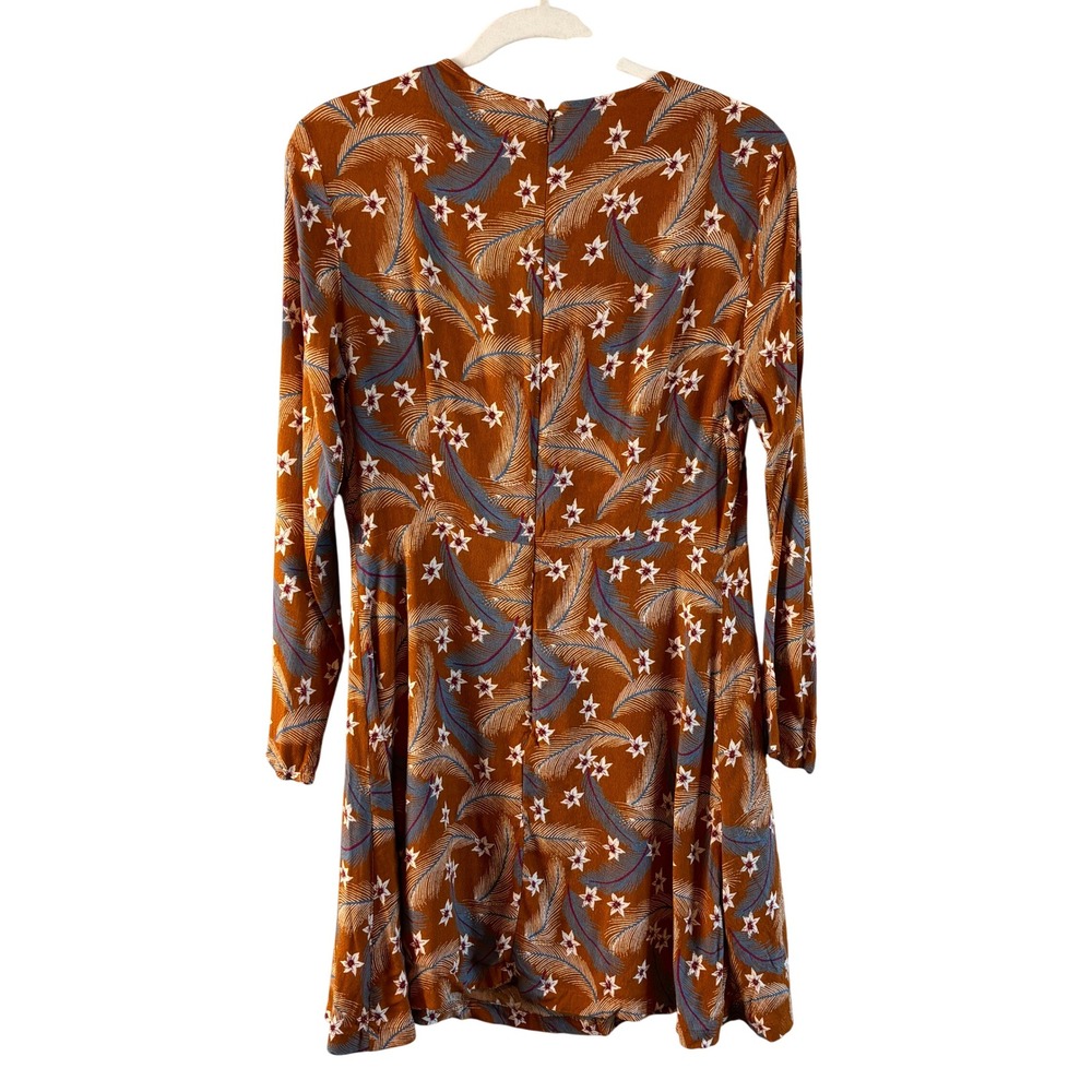 & Other Stories Paris Atelier Floral Long Sleeve Mini Dress US‎ 10 - Picture 5 of 11